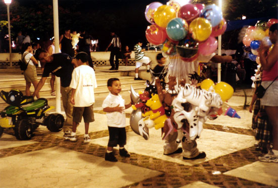 Lots of stuff to buy and places to eat